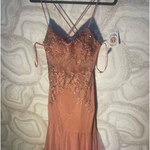 Beautiful Rose color gown